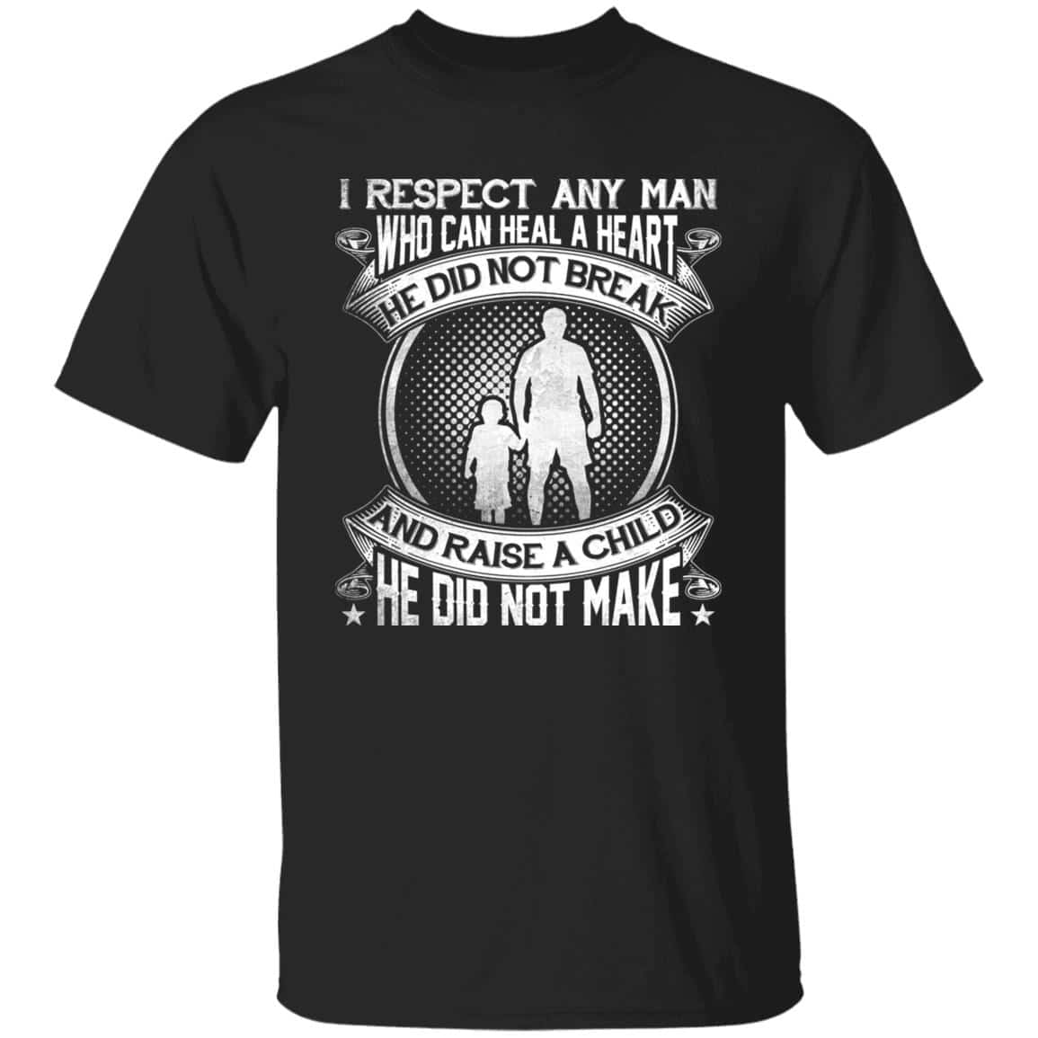 4. Respect Any Man (5), Black, Unisex T-Shirt