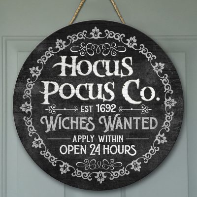 Wooden Door Sign