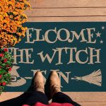 7Th. Witch Is In (4) Doormat mockup 7