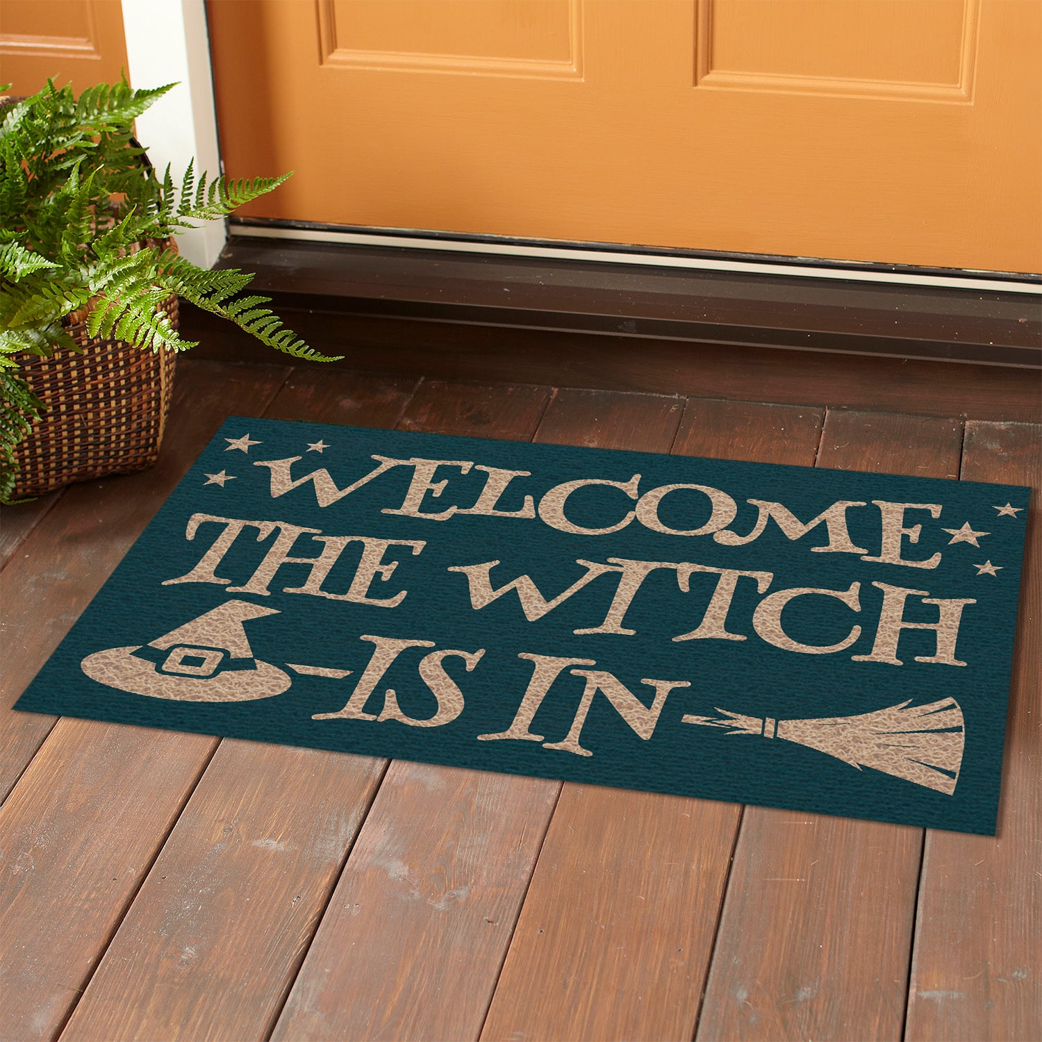 7Th. Witch Is In (4) Doormat mockup 1