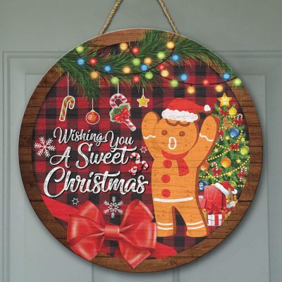 Wooden Door Sign
