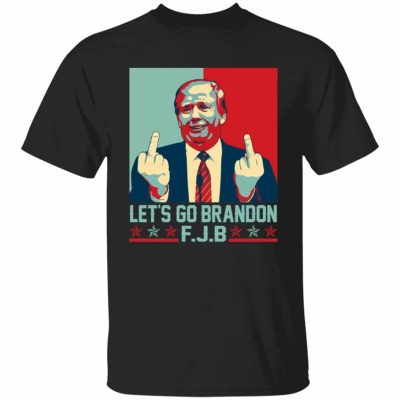 1VT. UU TIEN Let's Go Brandon, Black, Unisex T-Shirt