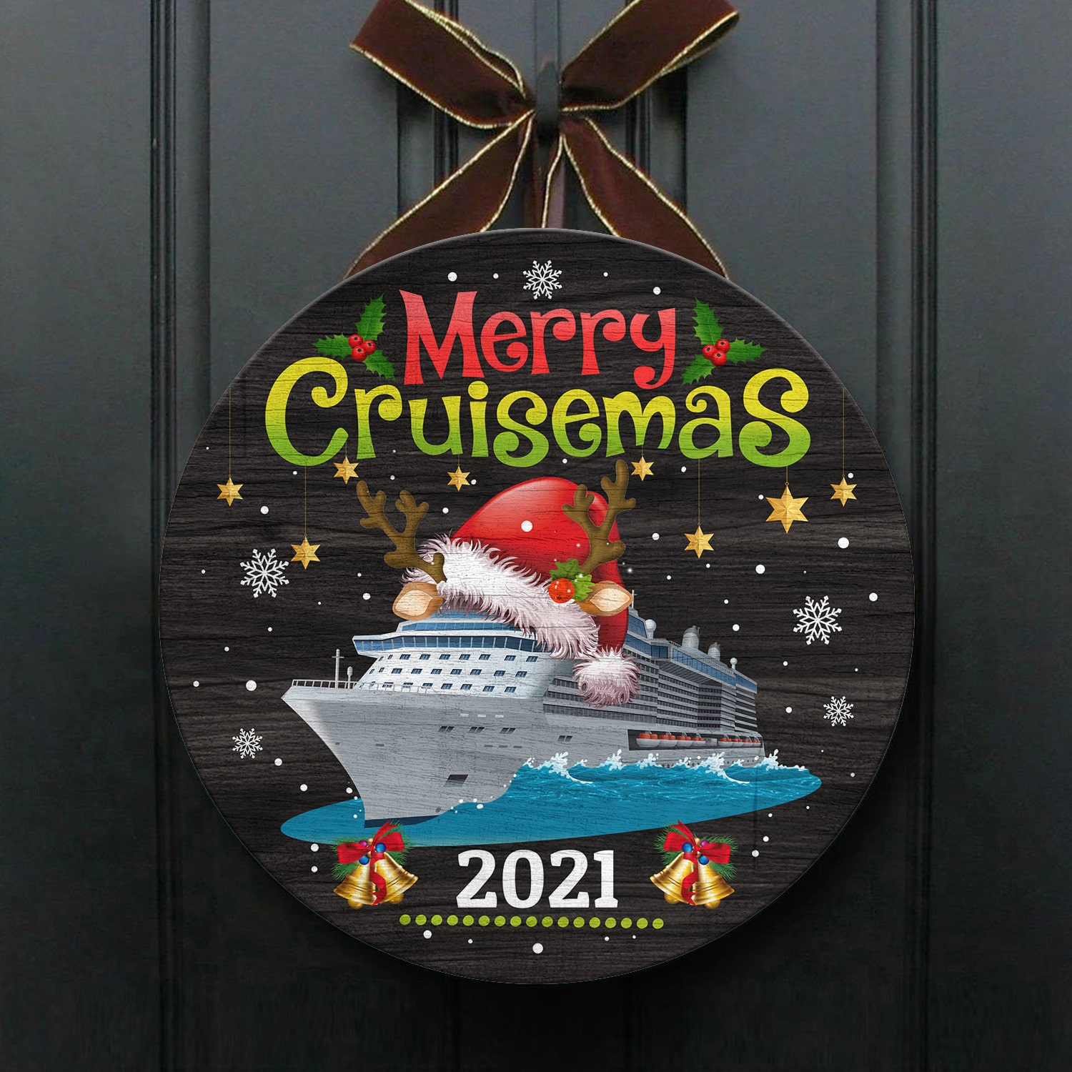 1Th. Merry Cruisemas DOORSIGN Door Sign Mockup 1