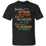 8VT. Yesterday No Mask, Black, Unisex T-Shirt
