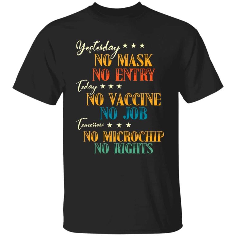 8VT. Yesterday No Mask, Black, Unisex T-Shirt