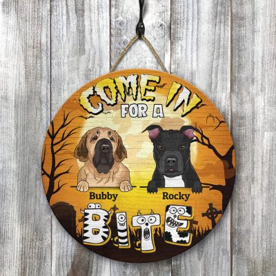 Wooden Door Sign