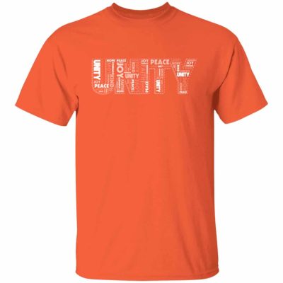 8. Unity Day Tee (7), Orange, Unisex T-Shirt
