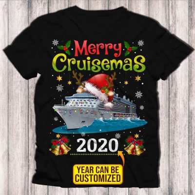 Merry Cruisemas Family Cruise Christmas Personalized Year T-Shirt - Hoodie - Sweatshirt - Long Sleeve