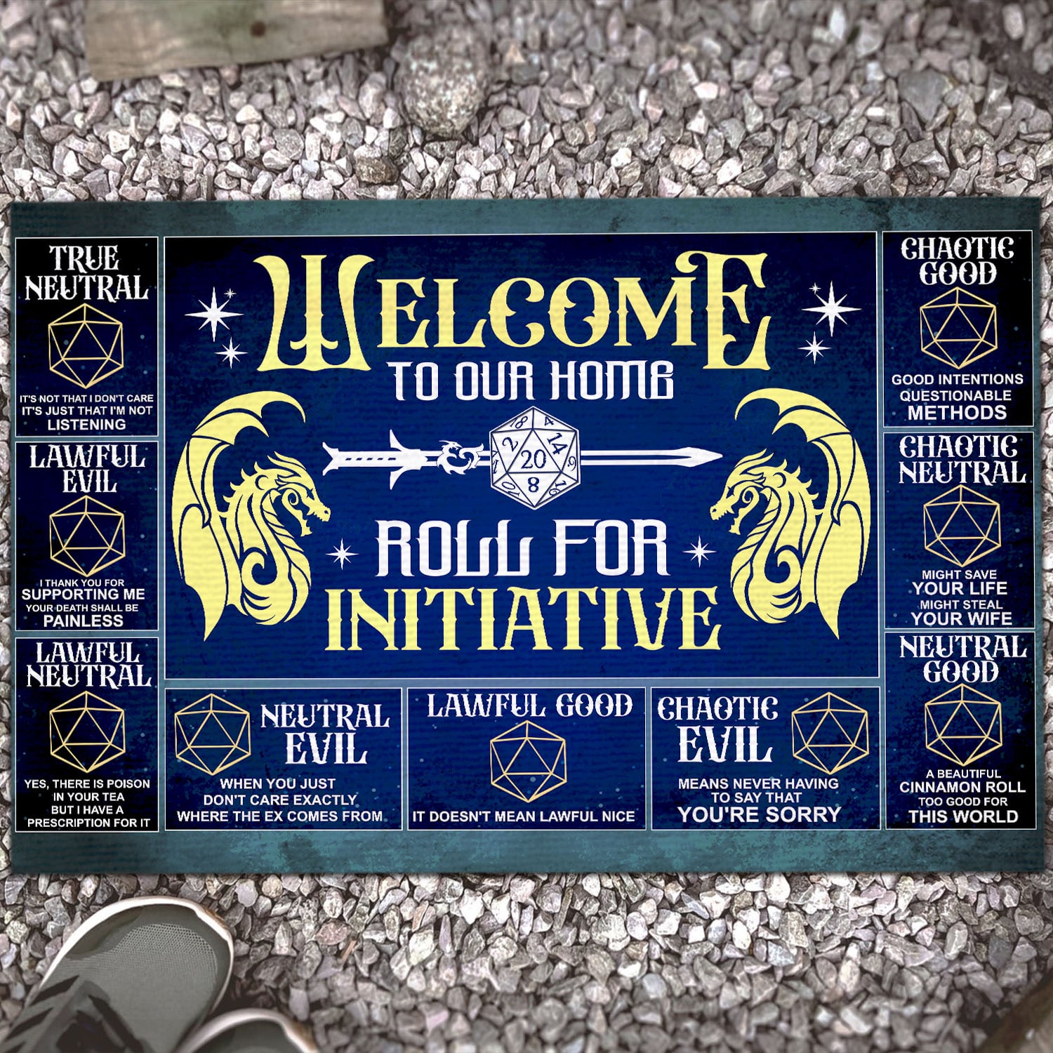 6VT. Dnd Welcome To Our Home Doormat Mockup 13