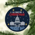 1o. Old President Back (circle Ornament) Circle Mockup 1