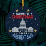 1o. Old President Back (circle Ornament) Circle Mockup 2