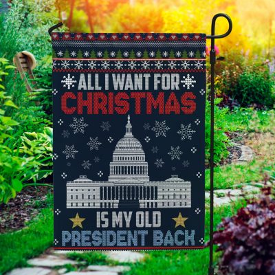 1o. Old President Back 30x40 Garden Flag Mockup 1fx