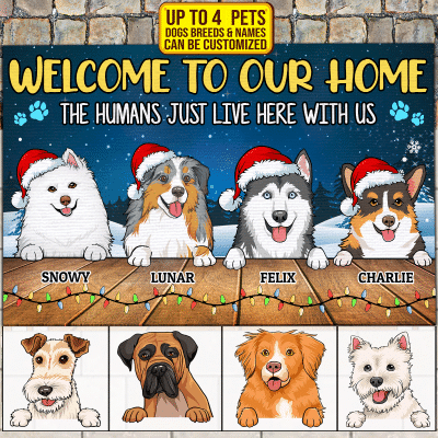 1. Welcome To Our Home Doormat (custom 1200 1)