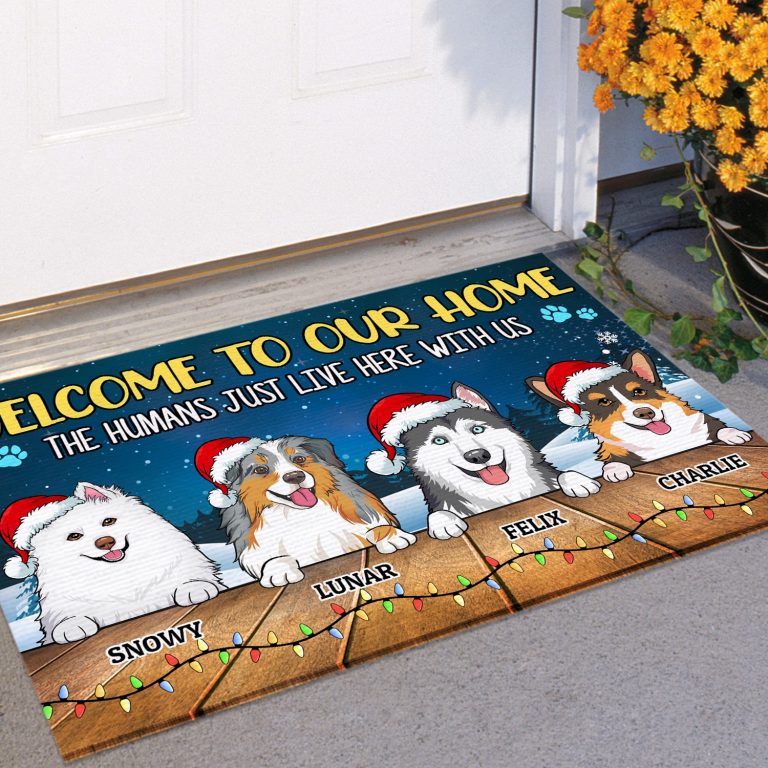 1. Welcome To Our Home Doormat Mockup 11