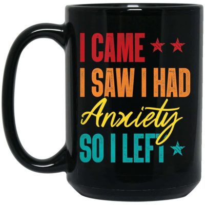15 oz. Black Mug