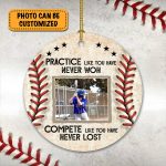 3vt. Baseball Practice Like You Have Ornament Mk2
