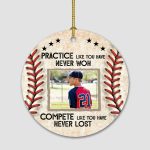 3vt. Baseball Practice Like You Have Ornament Simple Mockup