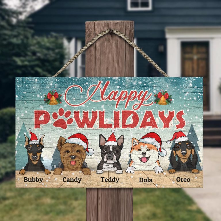 5th. Happy Pawlidays 5 Sample Design Mockup 13