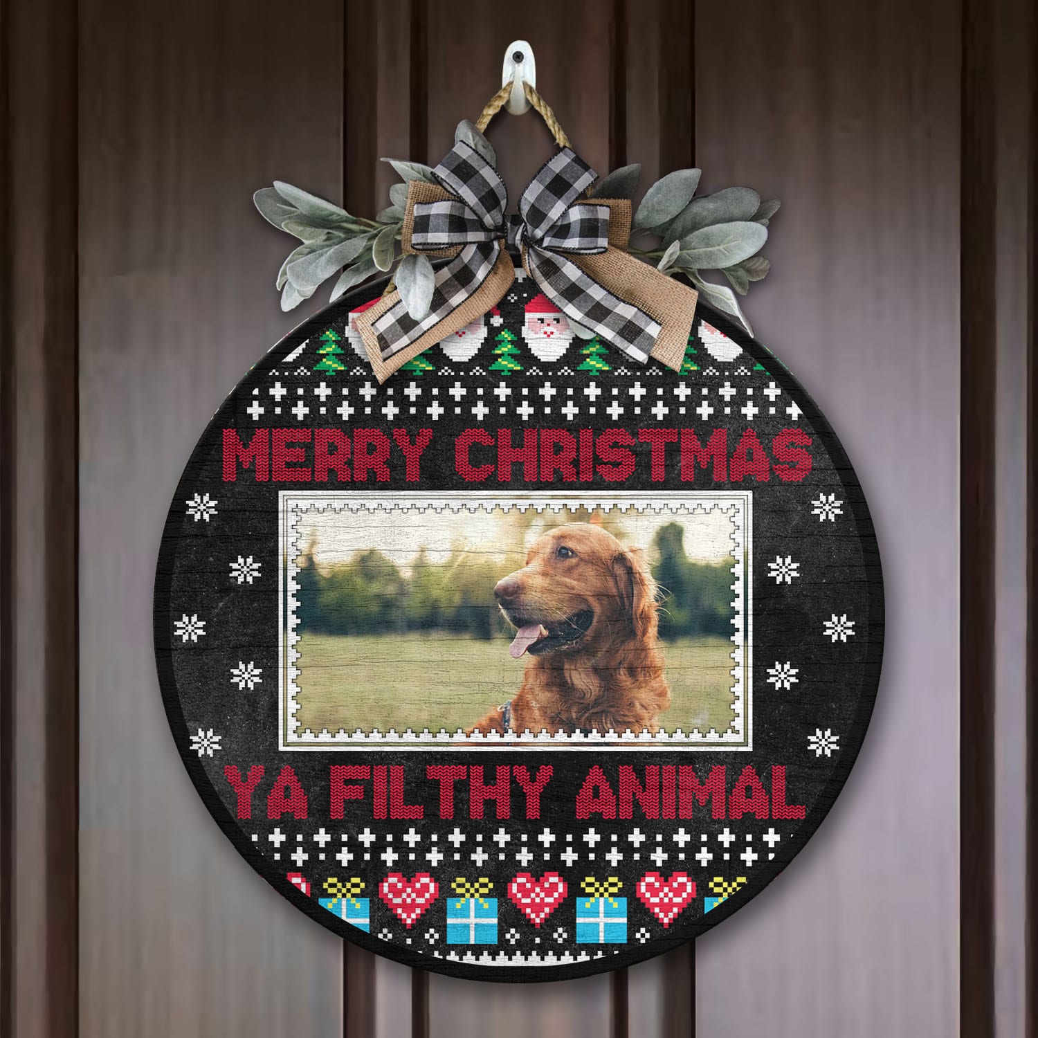 2vt. Ya Filthy Animal Door Sign Sample Design Door Sign Mockup 7 2vt. Ya Filthy Animal Door Sign Sample Design Door Sign Mockup 7