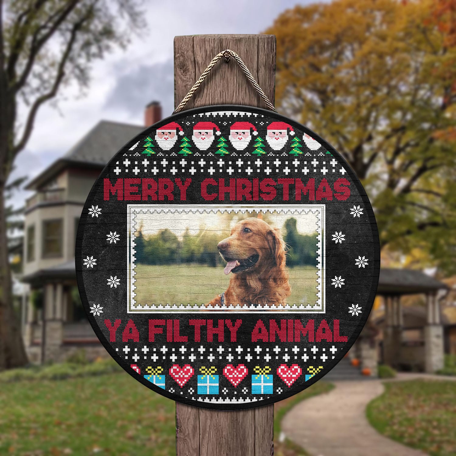 2vt. Ya Filthy Animal Door Sign Sample Design Door Sign Mockup 3 2vt. Ya Filthy Animal Door Sign Sample Design Door Sign Mockup 3