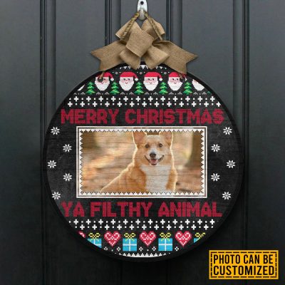 2vt. Ya Filthy Animal Door Sign Mk1