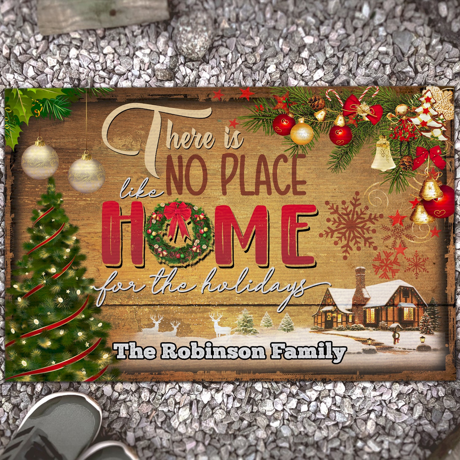 15kng. No Place Home (sample Design) Doormat Mockup 13 15kng. No Place Home (sample Design) Doormat Mockup 13