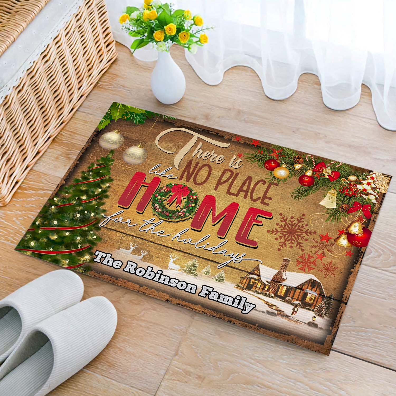 15kng. No Place Home (sample Design) Doormat Mockup 2 15kng. No Place Home (sample Design) Doormat Mockup 2