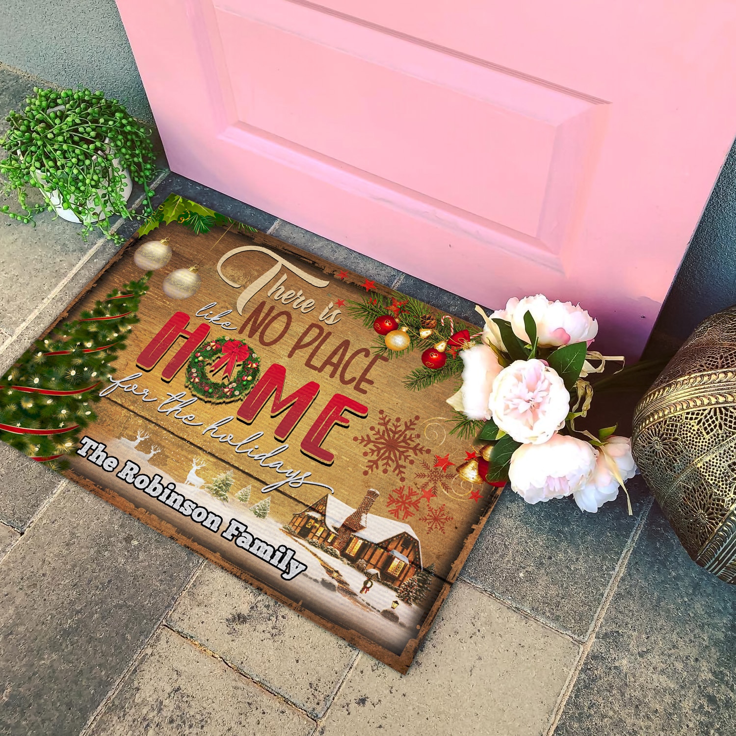 15kng. No Place Home (sample Design) Doormat Mockup 4 15kng. No Place Home (sample Design) Doormat Mockup 4