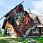 3kt. Dd 214 It's A Veteran 30x40 House Flag Mockup 5