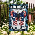 6kt. American By Birth Veteran 30x40 Garden Flag Mockup 6