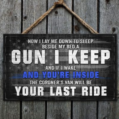 Wooden Door Sign