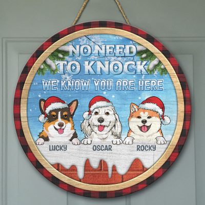 Wooden Door Sign