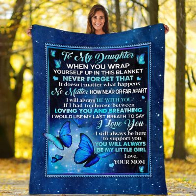 4o. To My Daughter When You Mom Fix Blanket Mockup 1