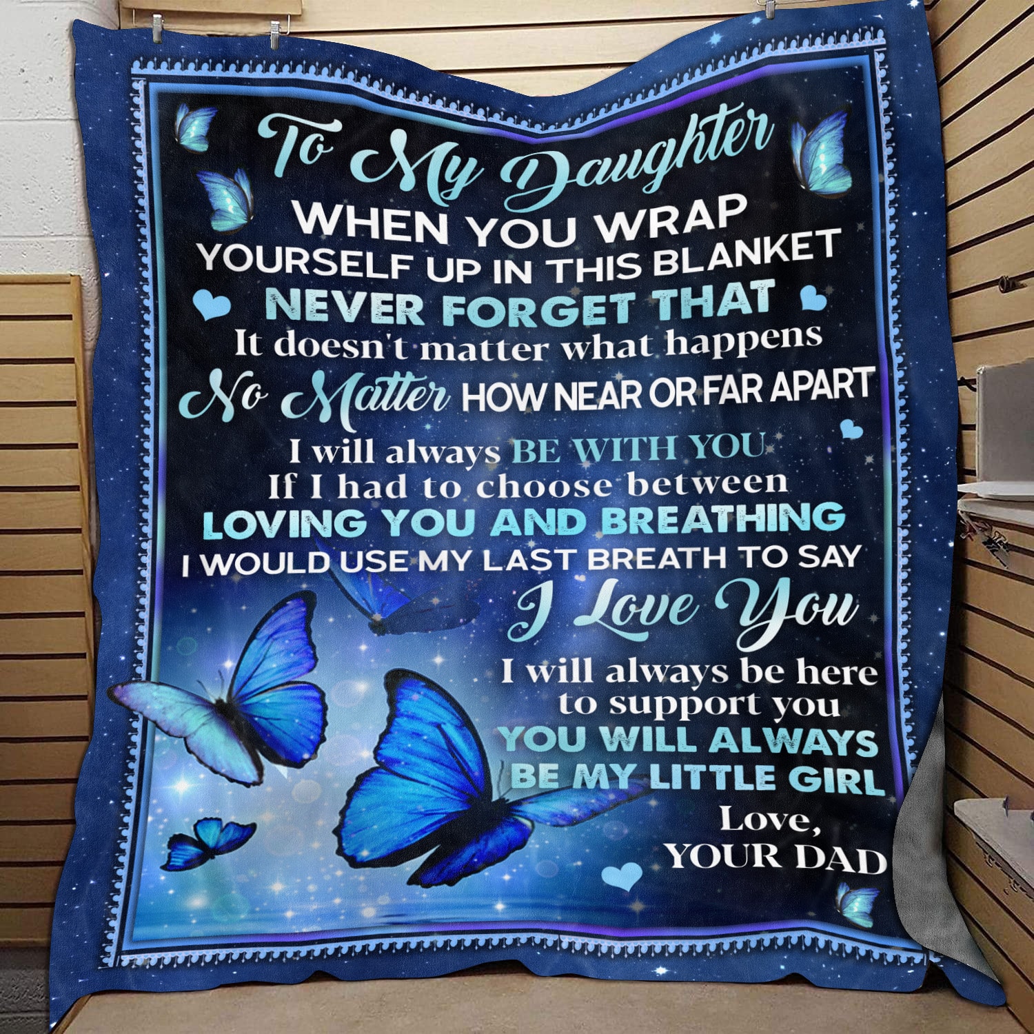 4o. To My Daughter When You Dad Fix Blanket Mockup 9 4o. To My Daughter When You Dad Fix Blanket Mockup 9