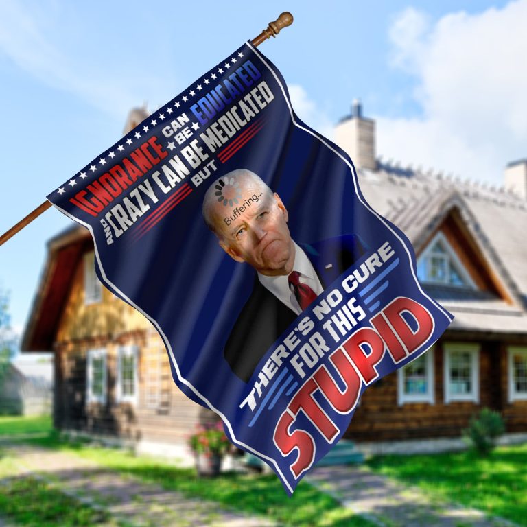 1o. This Stupid 30x40 House Flag Mockup 5