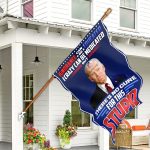 1o. This Stupid 30x40 House Flag Mockup 7