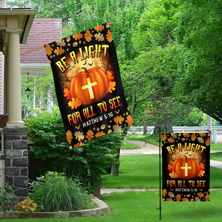 1th. Be A Light Garden & House Mockup 1fx