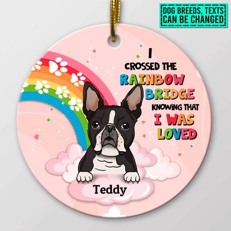 5vt. Crossed The Rainbow Bridge Ornament Mk1