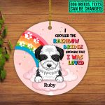 5vt. Crossed The Rainbow Bridge Ornament Mk2