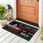 6vt. Old President All I Want Doormat Doormat Mockup 8