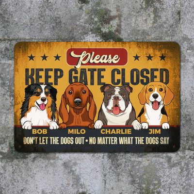 Metal Sign