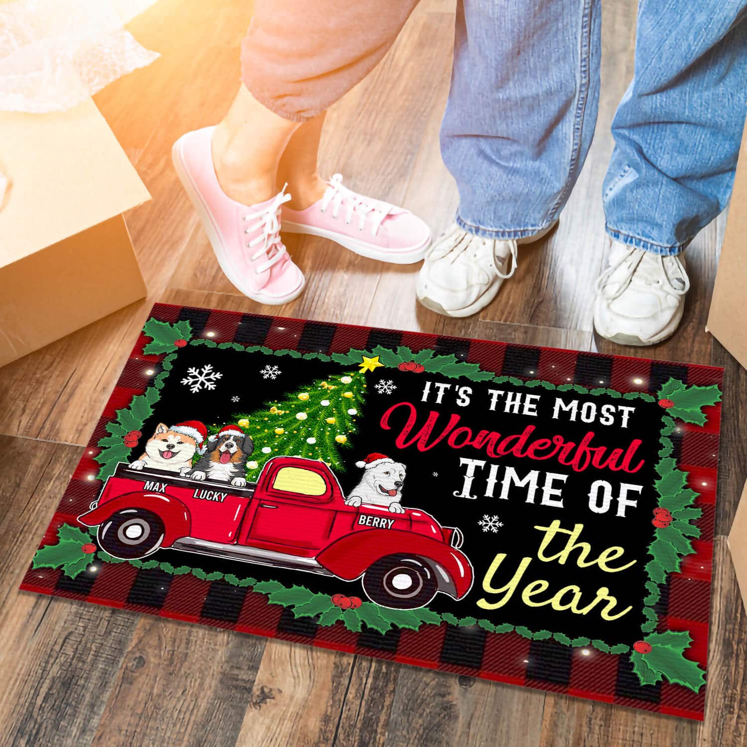 5tm. Wonderful Time Year Clipart (sample Design) 2 Doormat Mockup 6 5tm. Wonderful Time Year Clipart (sample Design) 2 Doormat Mockup 6