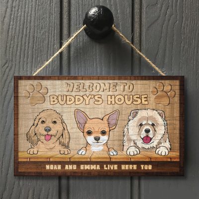 Wooden Door Sign