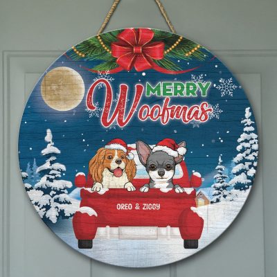 Wooden Door Sign