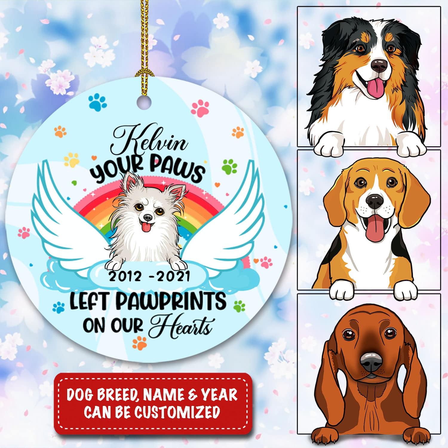 20 HG. Left Paw Prints Mockup 1