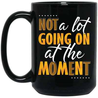 15 oz. Black Mug