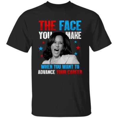 1VT. UU TIEN Nancy The Face You Make, Black, Unisex T-Shirt