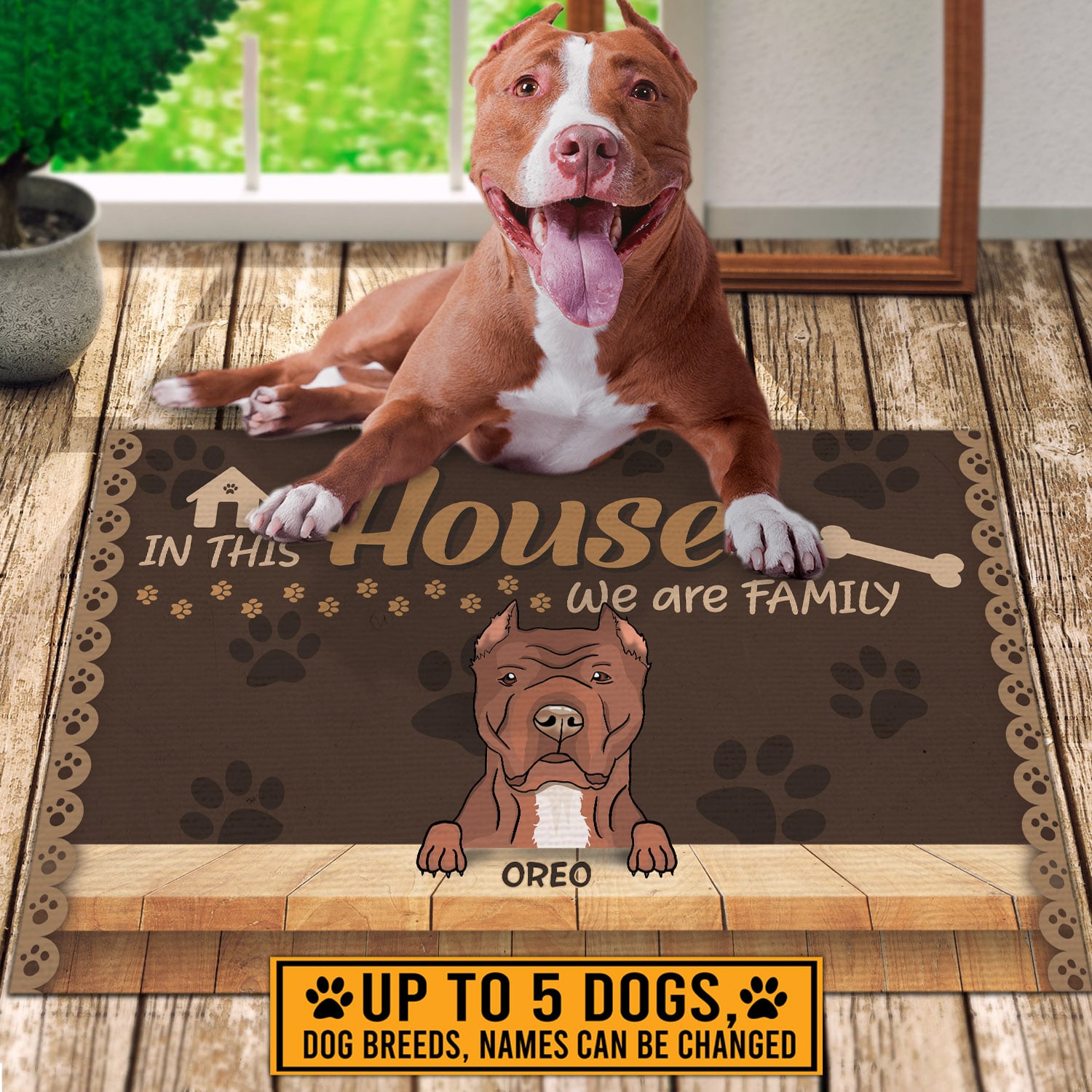 1. In This House CUSTOM CLIPART doormat(7) mk1