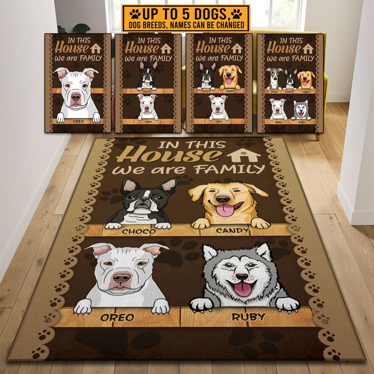 1. In This House CUSTOM CLIPART rug(11) B