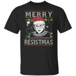 4Th. Merry Resistmas Tee (6) tee, Black, Unisex T-Shirt